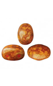 Les perles par Puca® Samos beads Opaque hyacinth bronze 93120/15496